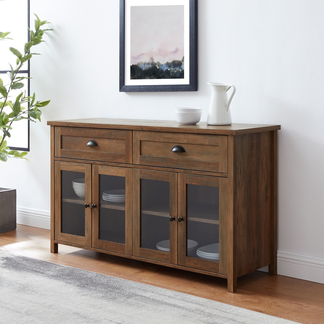 Carnelian Brown 52 in. Console - Thumbnail - Image 2