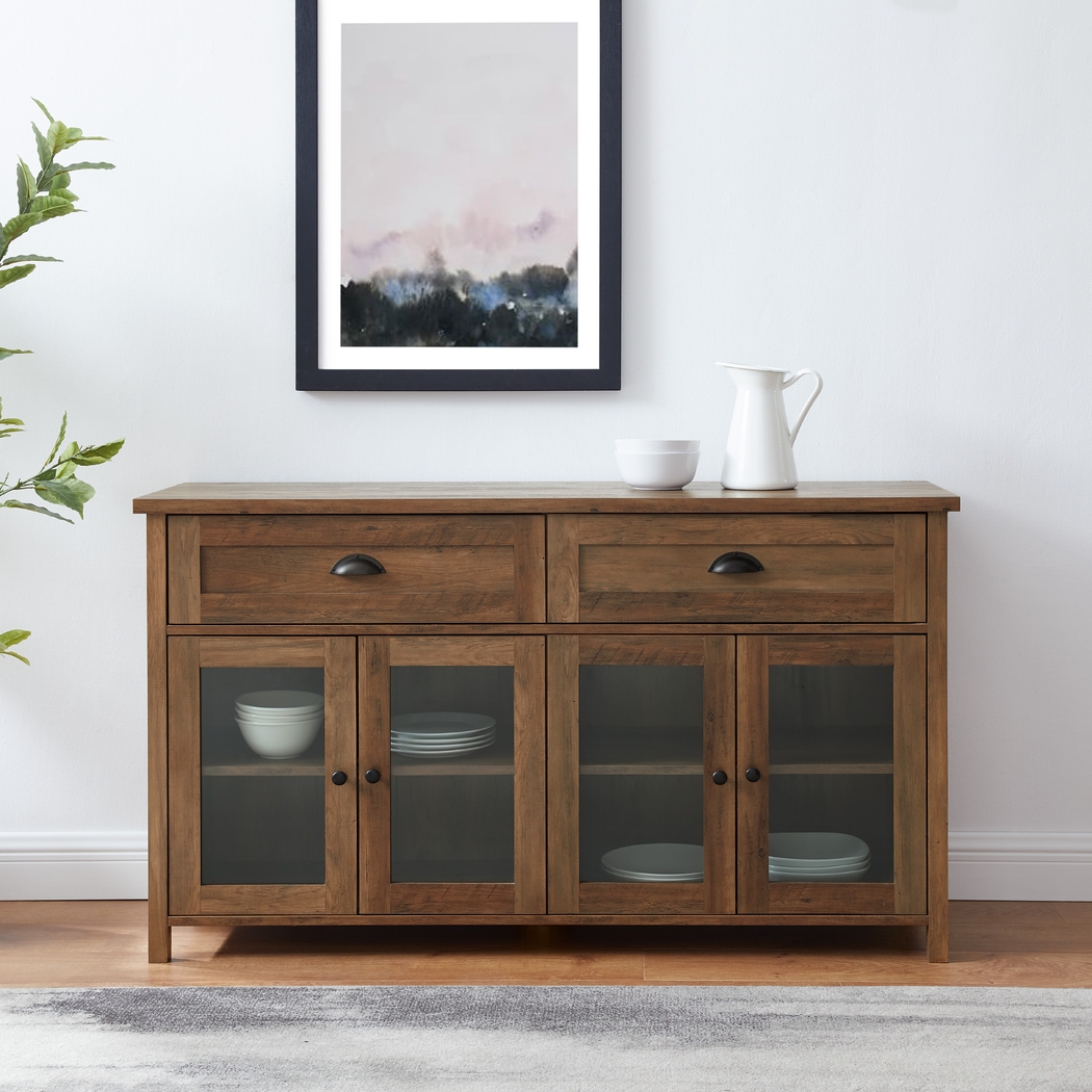 Carnelian Brown 52 in. Console - Thumbnail - Image 6