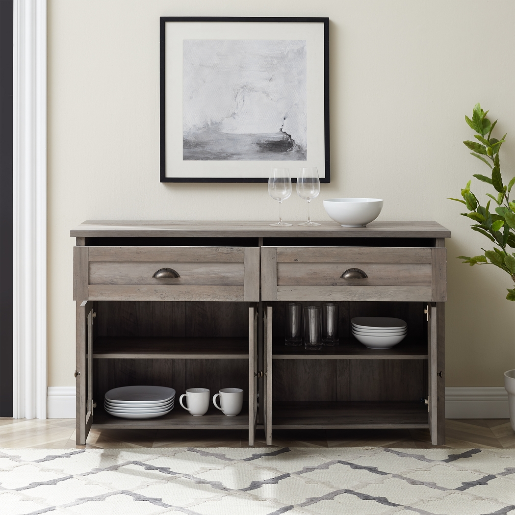 Carnelian Gray 52 in. Console - Thumbnail - Image 3