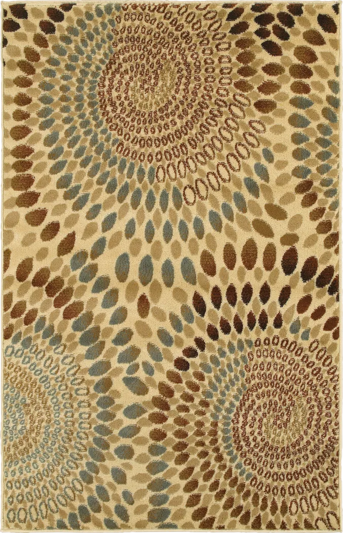 Carnella Orange 7'9 x 9'5 Rug - Thumbnail - Image 1