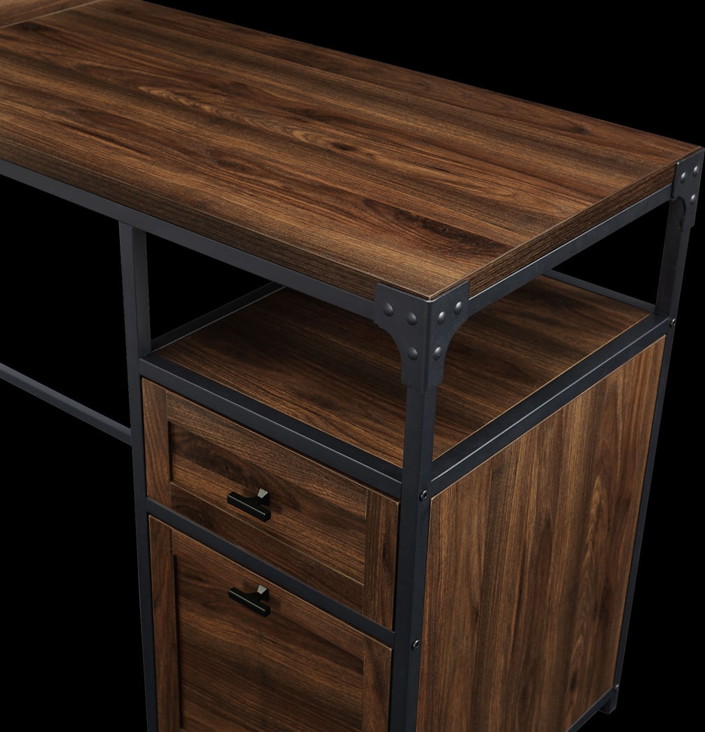 Carnfirth Walnut Desk - Thumbnail - Image 5