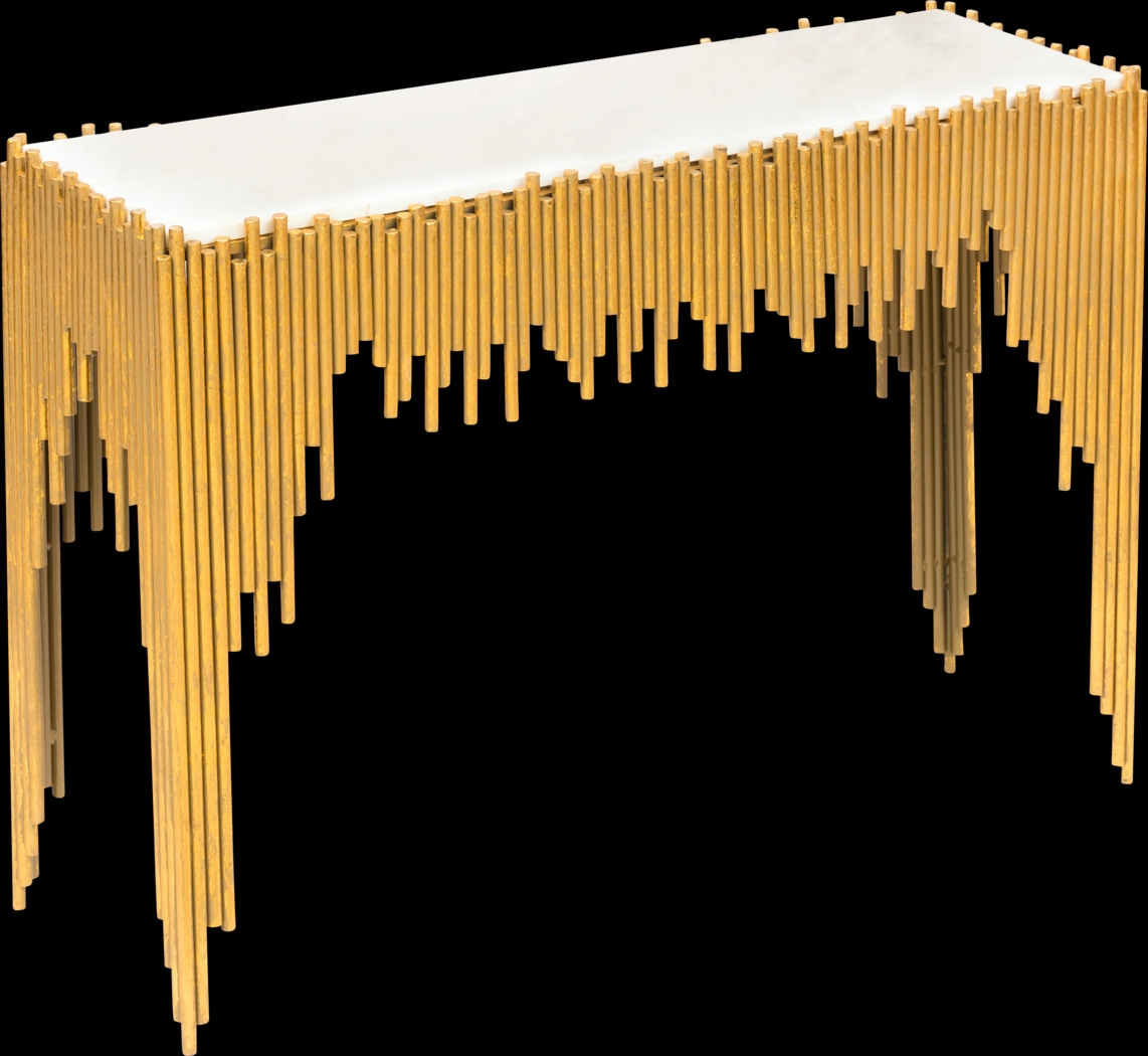 Carnian Gold Sofa Table - Thumbnail - Image 3