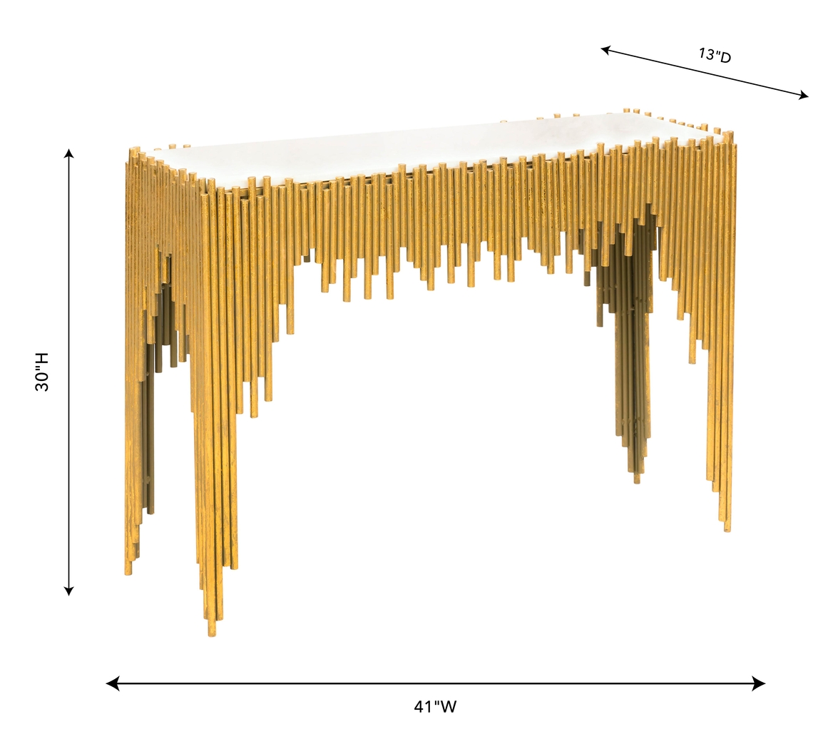 Carnian Gold Sofa Table - Thumbnail - Image 7