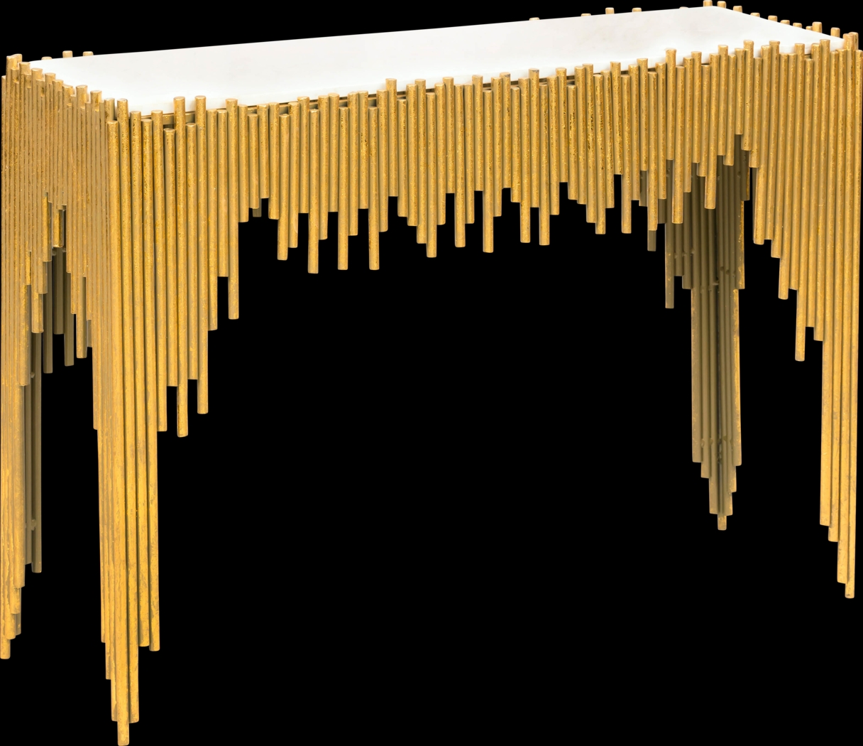 Carnian Gold Sofa Table - Thumbnail - Image 1