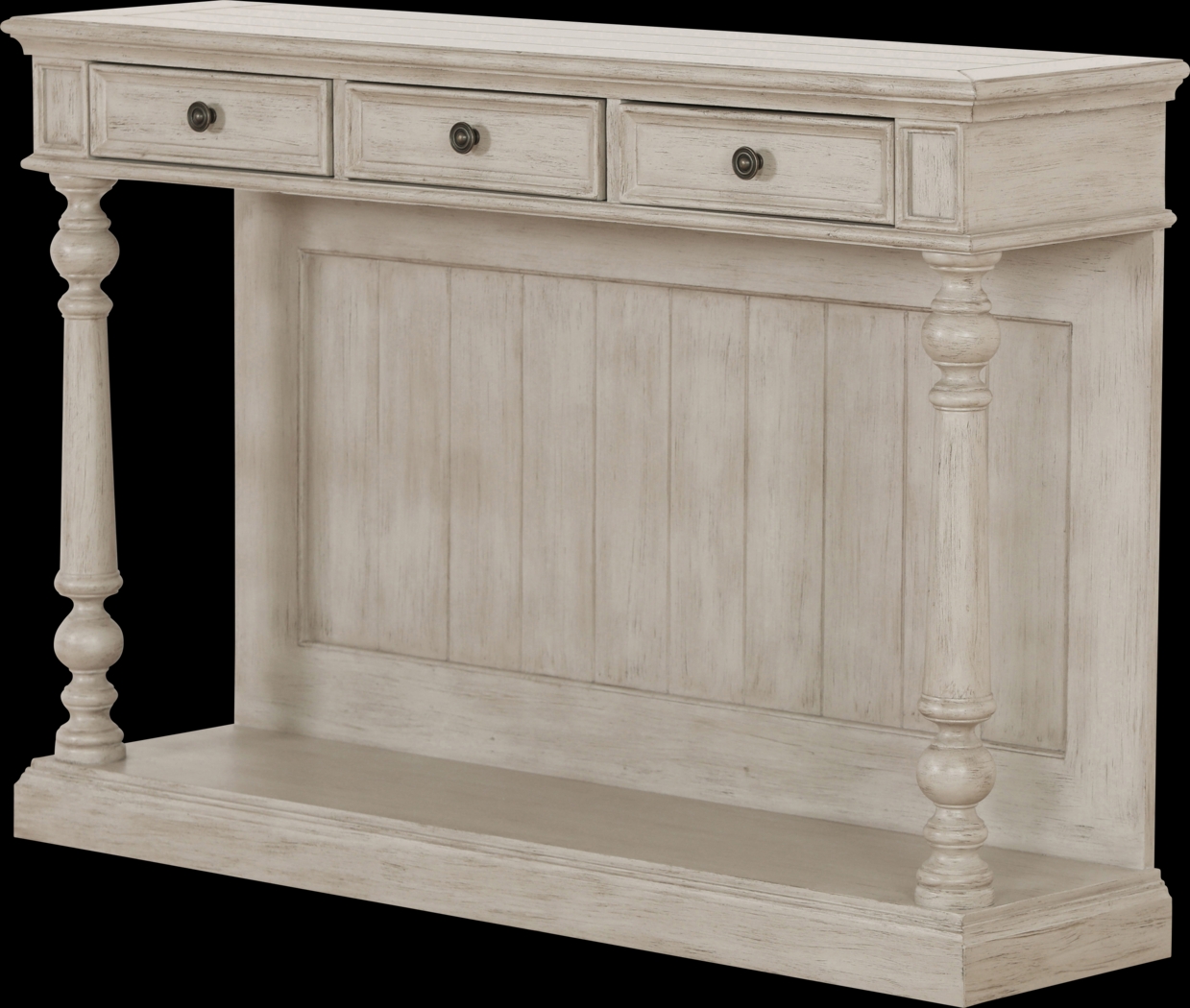 Carnwath Beige Console Table - Thumbnail - Image 3