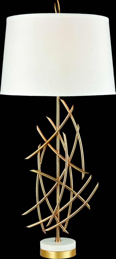 Carol Circle Gold Lamp - Thumbnail - Image 1