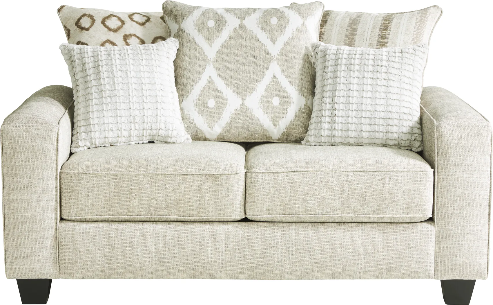 Carole Court Beige 2 Pc Living Room - Thumbnail - Image 3