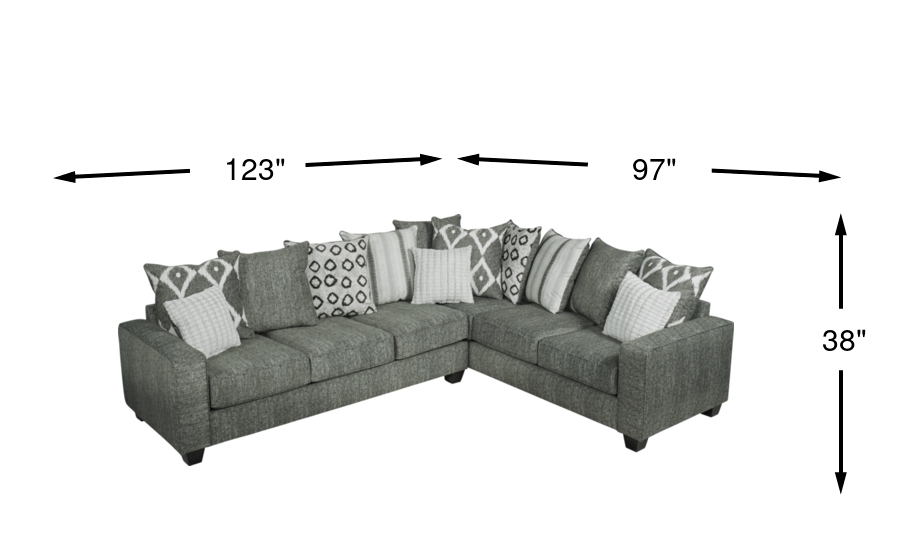 Dimension Image. Please refer to the Dimension Tab on this page for dimension details.