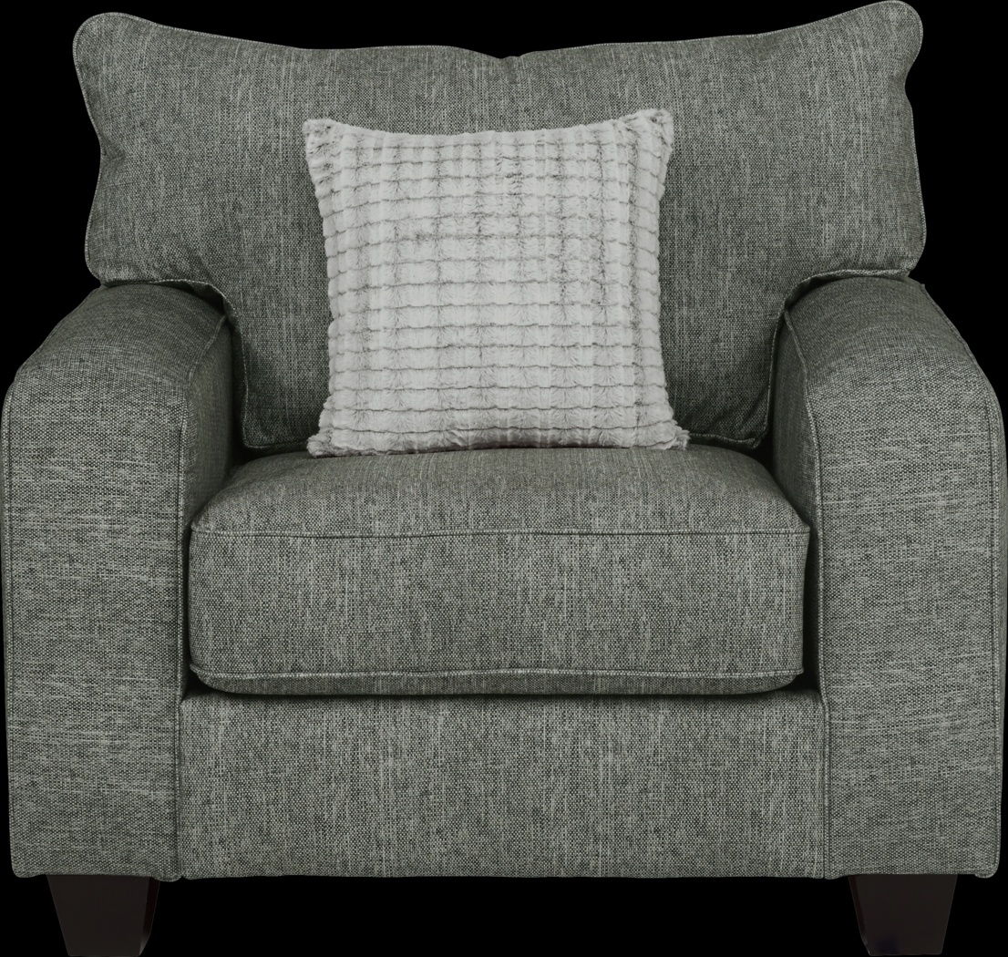 Carole Court Gray Chair - Thumbnail - Image 2