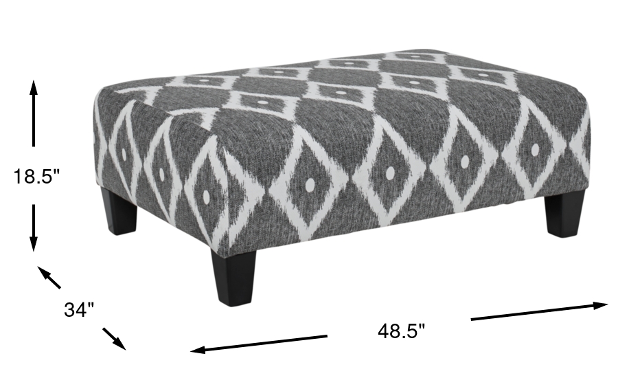 Dimension Image. Please refer to the Dimension Tab on this page for dimension details.