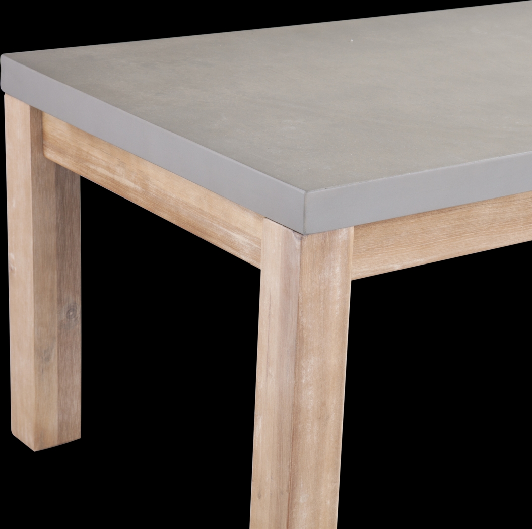 Carolewood Gray Outdoor Cocktail Table - Thumbnail - Image 5