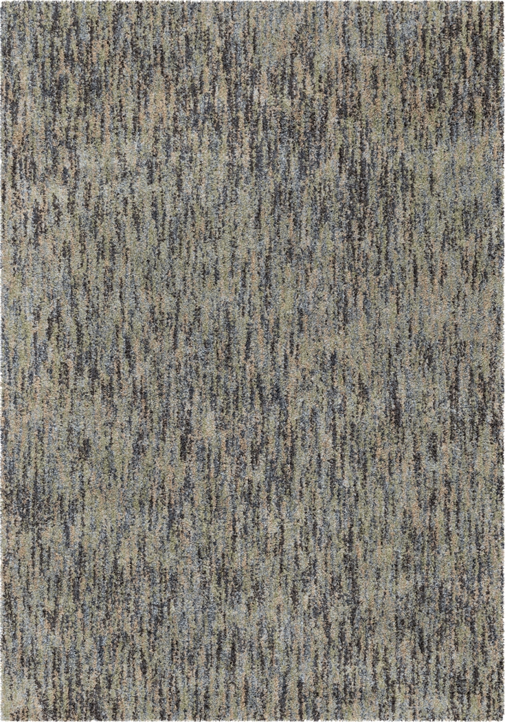 Carolina Wild Steel Blue 5'3 x 7'6 Rug - Thumbnail - Image 1
