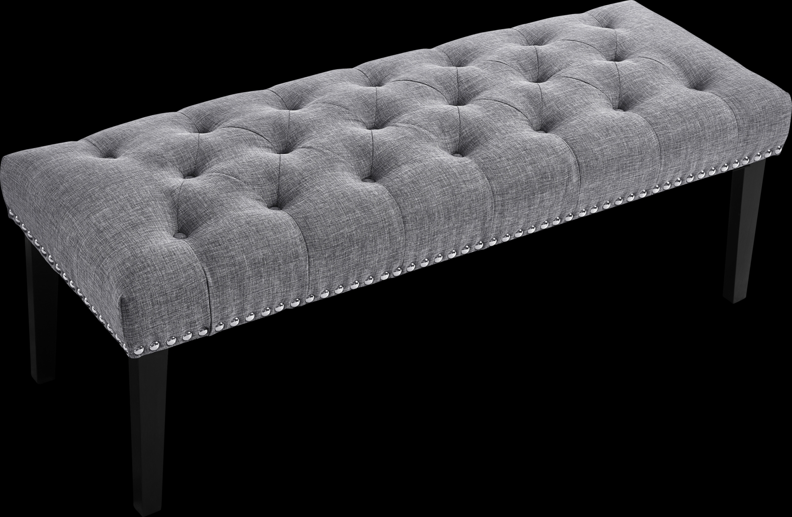 Caroline Gray Accent Bench - Thumbnail - Image 2