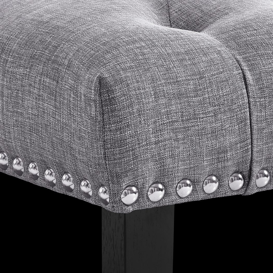 Caroline Gray Accent Bench - Thumbnail - Image 3