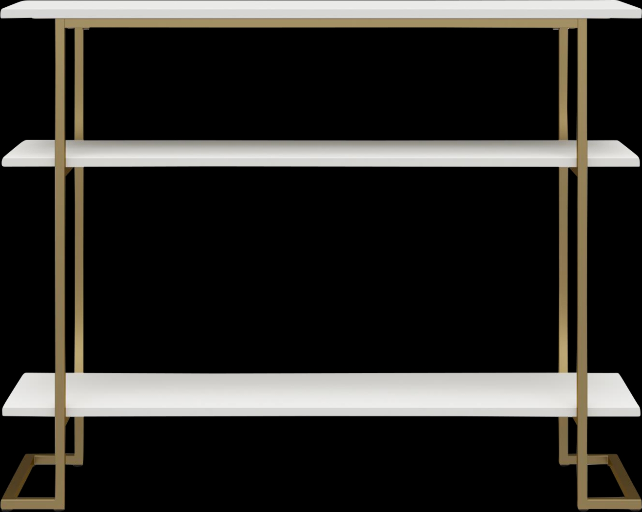 Carom White Console Table - Thumbnail - Image 1