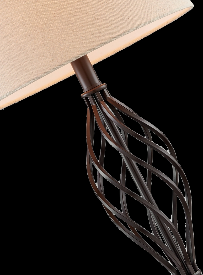 Caron Shade Bronze Lamp, Set of 2 - Thumbnail - Image 3