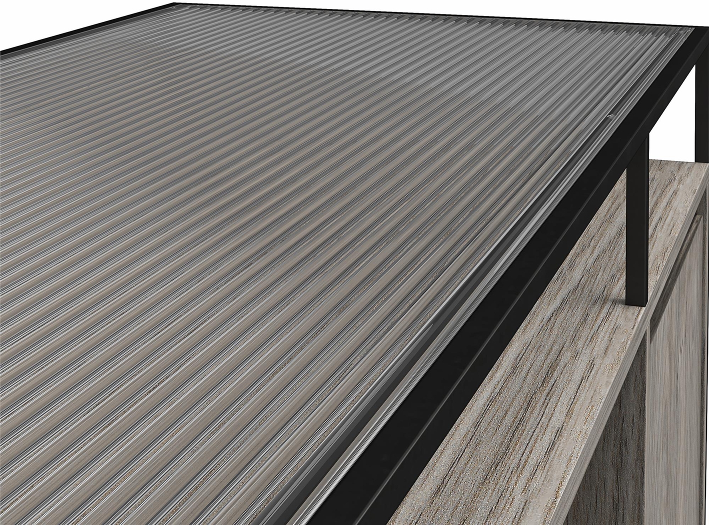 Caroridge Gray 53 in. Console - Thumbnail - Image 7