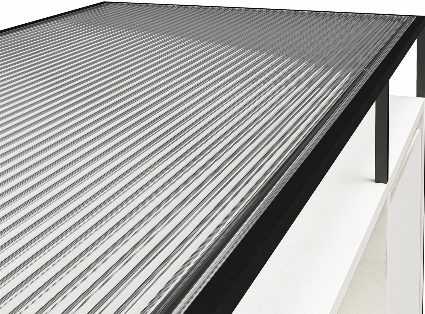 Caroridge White 53 in. Console - Thumbnail - Image 6