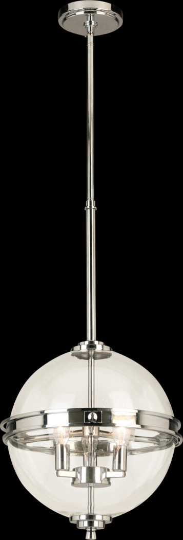 Carousel Alley Chrome Pendant - Thumbnail - Image 1