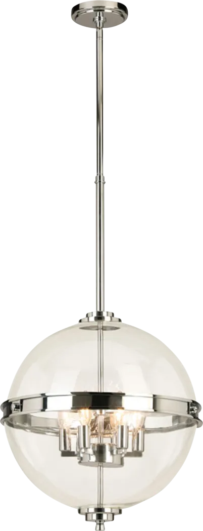 Carousel Post Chrome Pendant - Thumbnail - Image 1