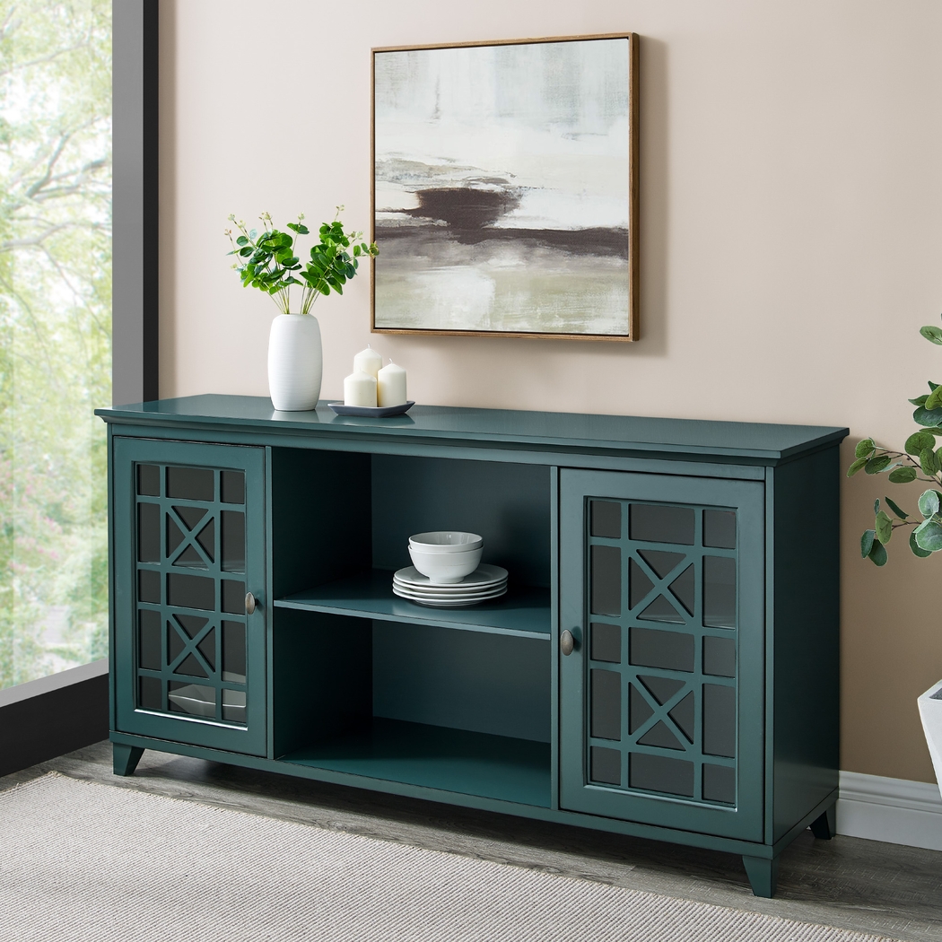 Carovilli Teal Sideboard - Thumbnail - Image 2