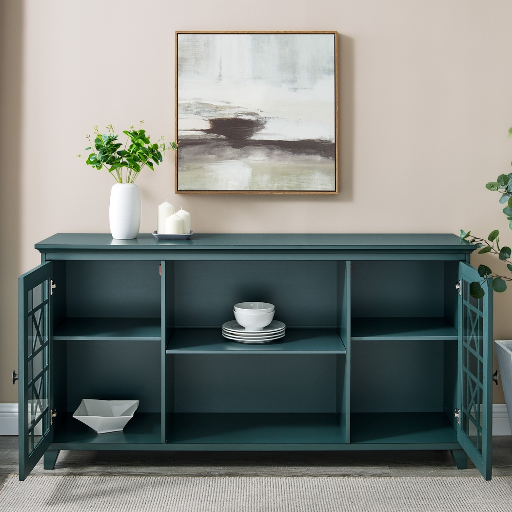 Carovilli Teal Sideboard - Thumbnail - Image 3