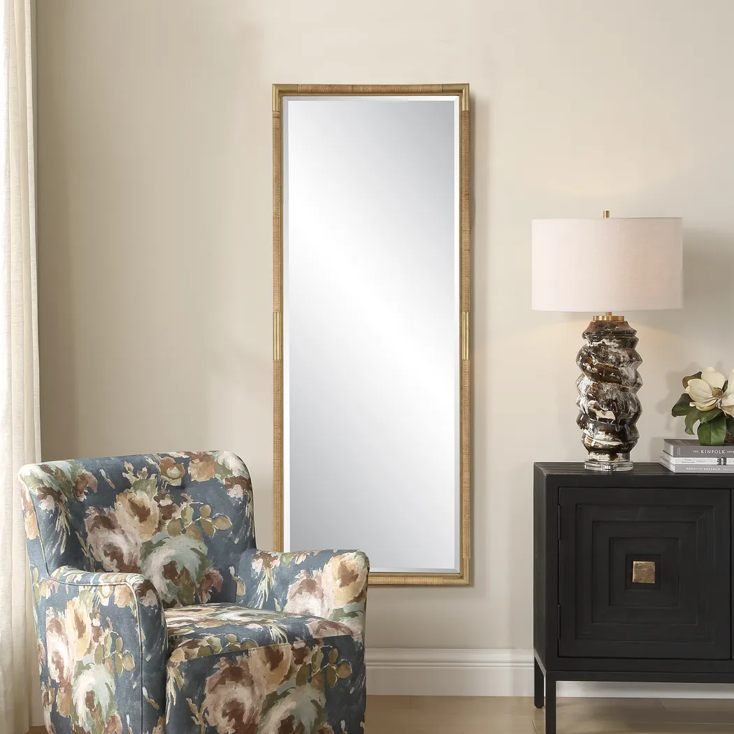 Carre Gold Mirror - Image 2