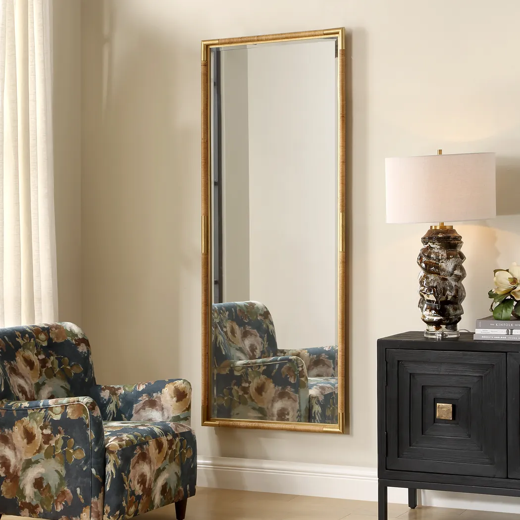 Carre Gold Mirror - Image 3