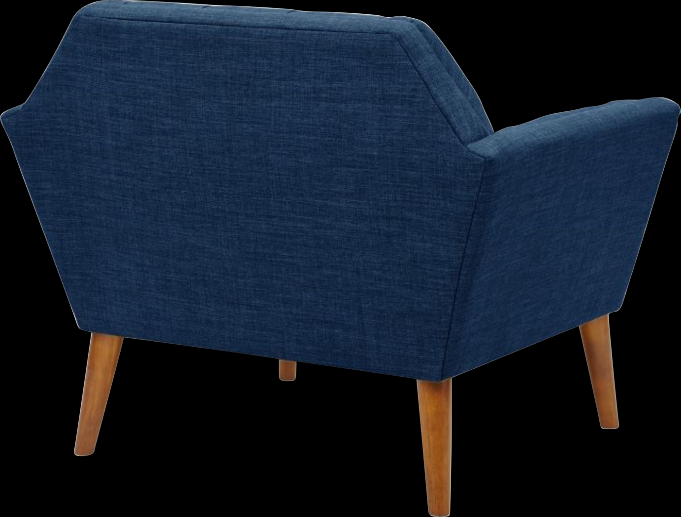 Carrere Blue Accent Chair - Thumbnail - Image 5