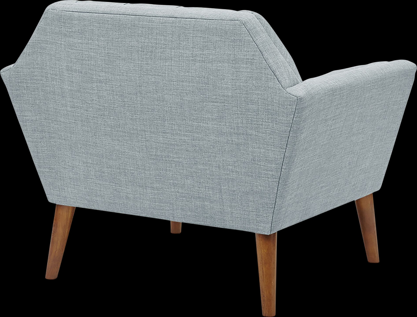 Carrere Light Blue Accent Chair - Thumbnail - Image 4