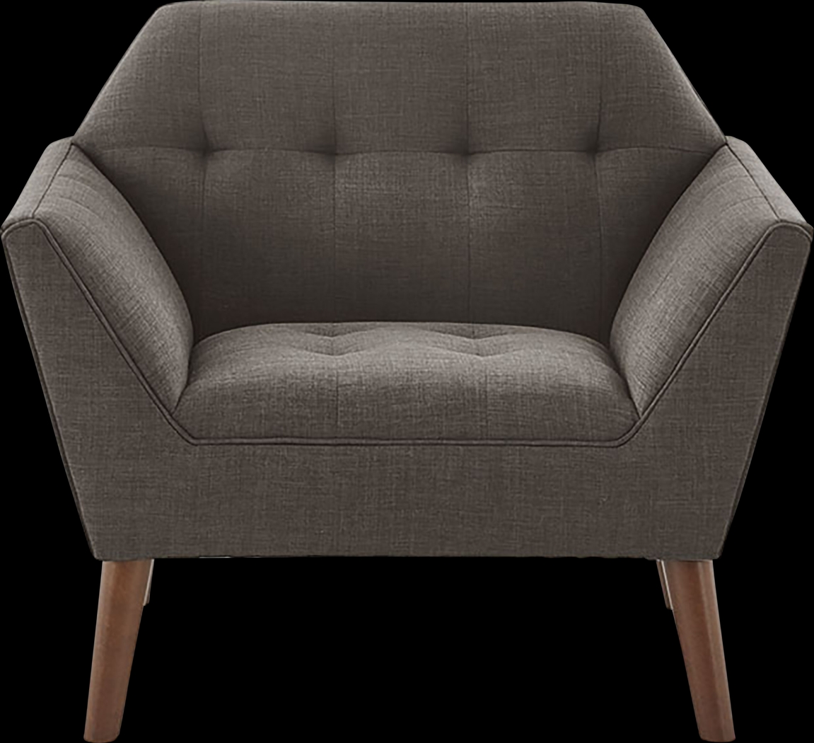 Carrere Charcoal Accent Chair - Thumbnail - Image 3