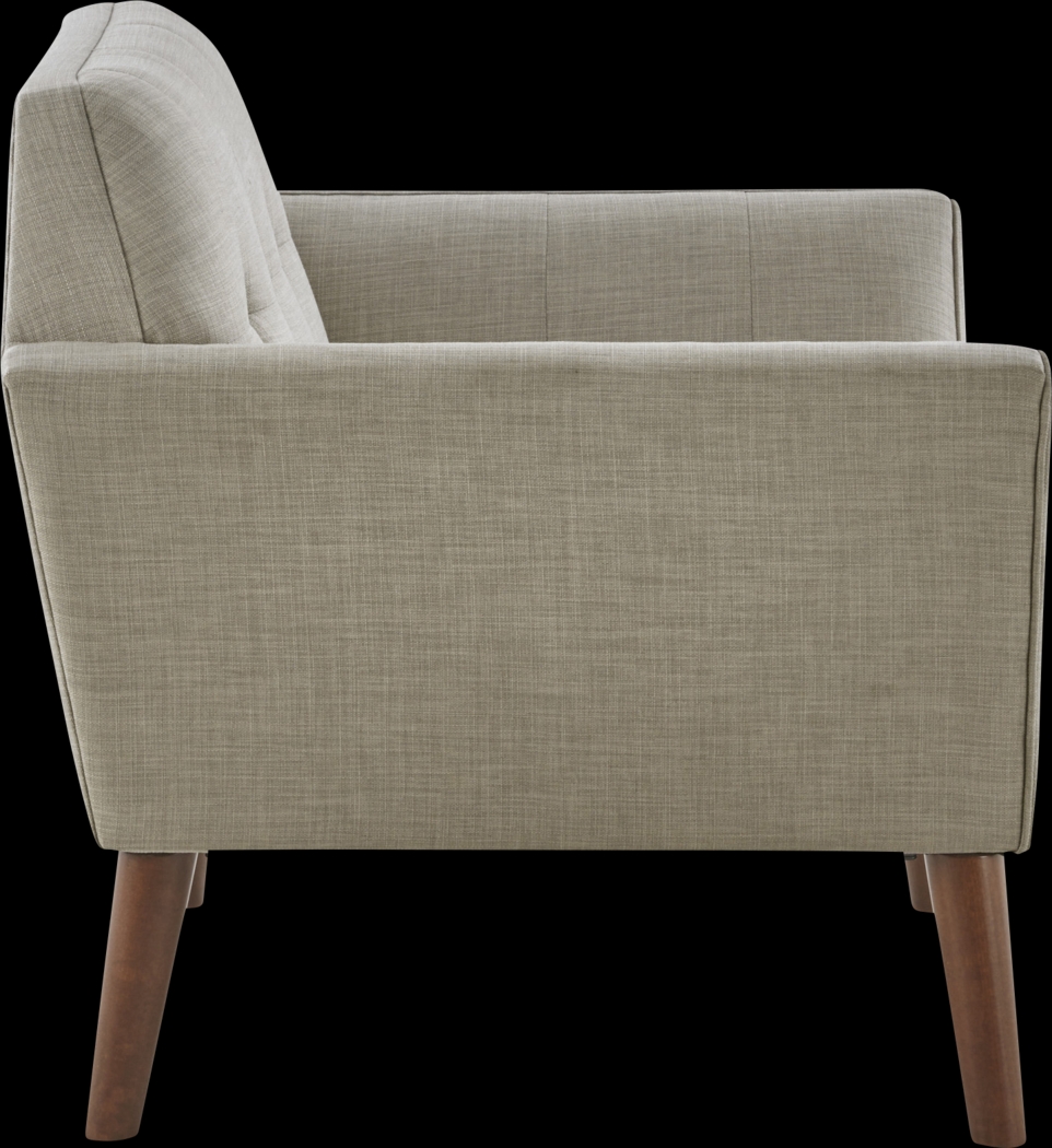 Carrere Light Gray Accent Chair - Thumbnail - Image 7