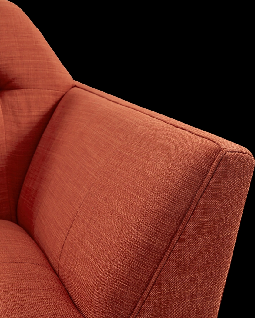 Carrere Red Accent Chair - Thumbnail - Image 10