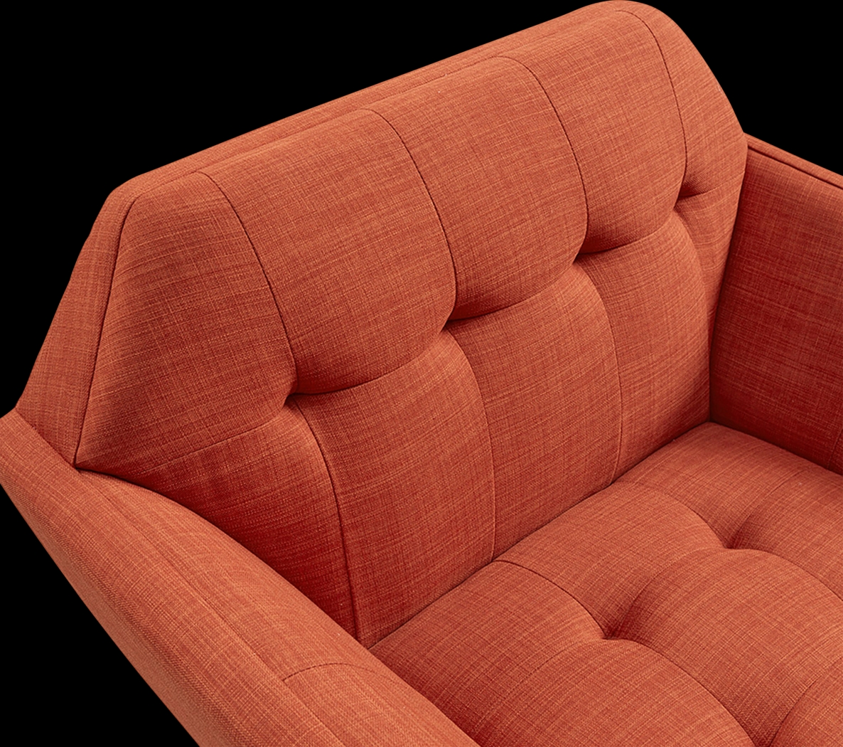 Carrere Red Accent Chair - Thumbnail - Image 3