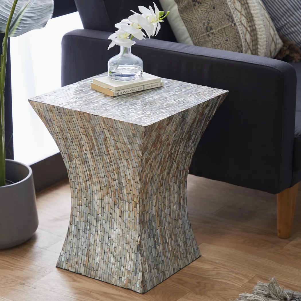 Carria Gray Accent Table - Thumbnail - Image 2