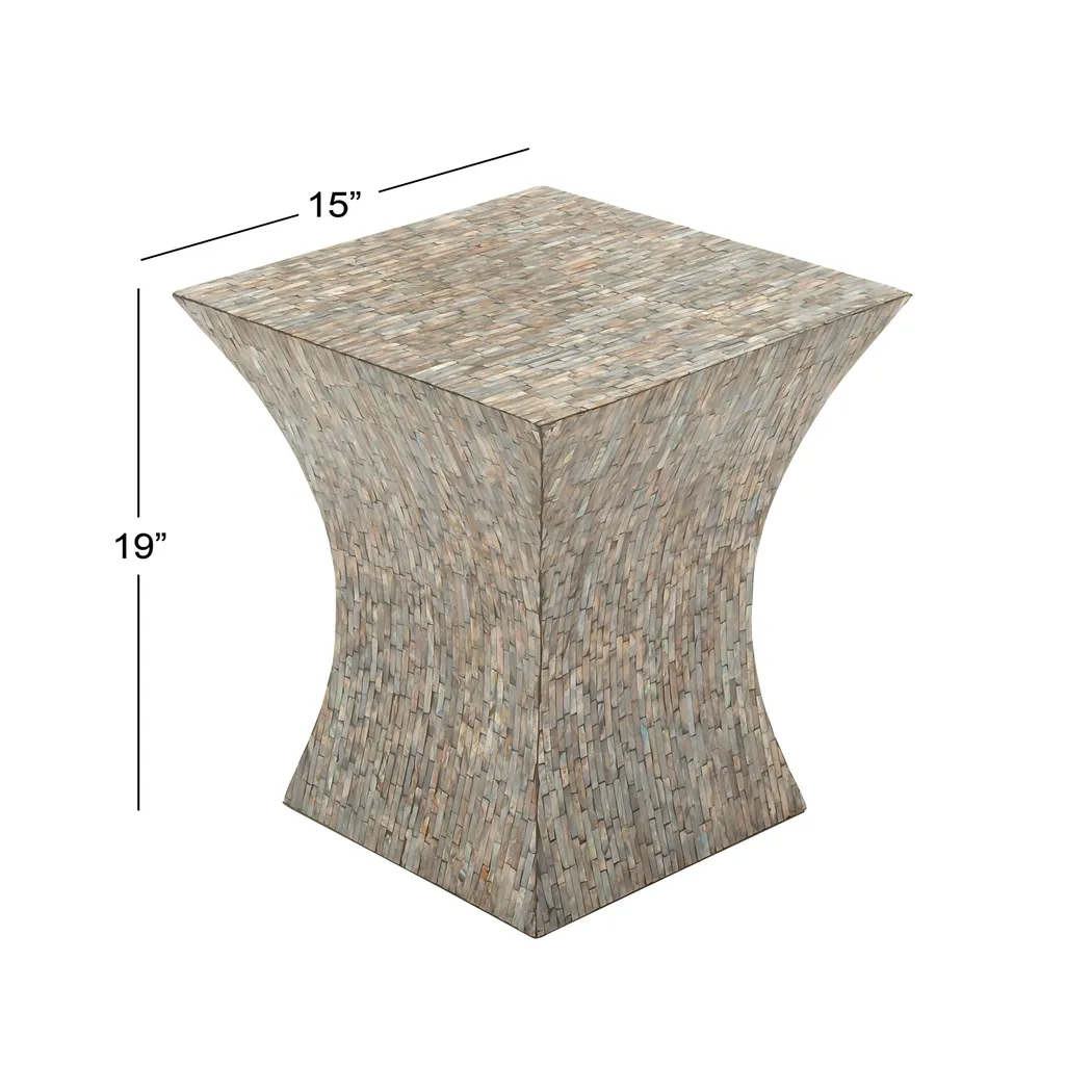 Carria Gray Accent Table - Thumbnail - Image 7