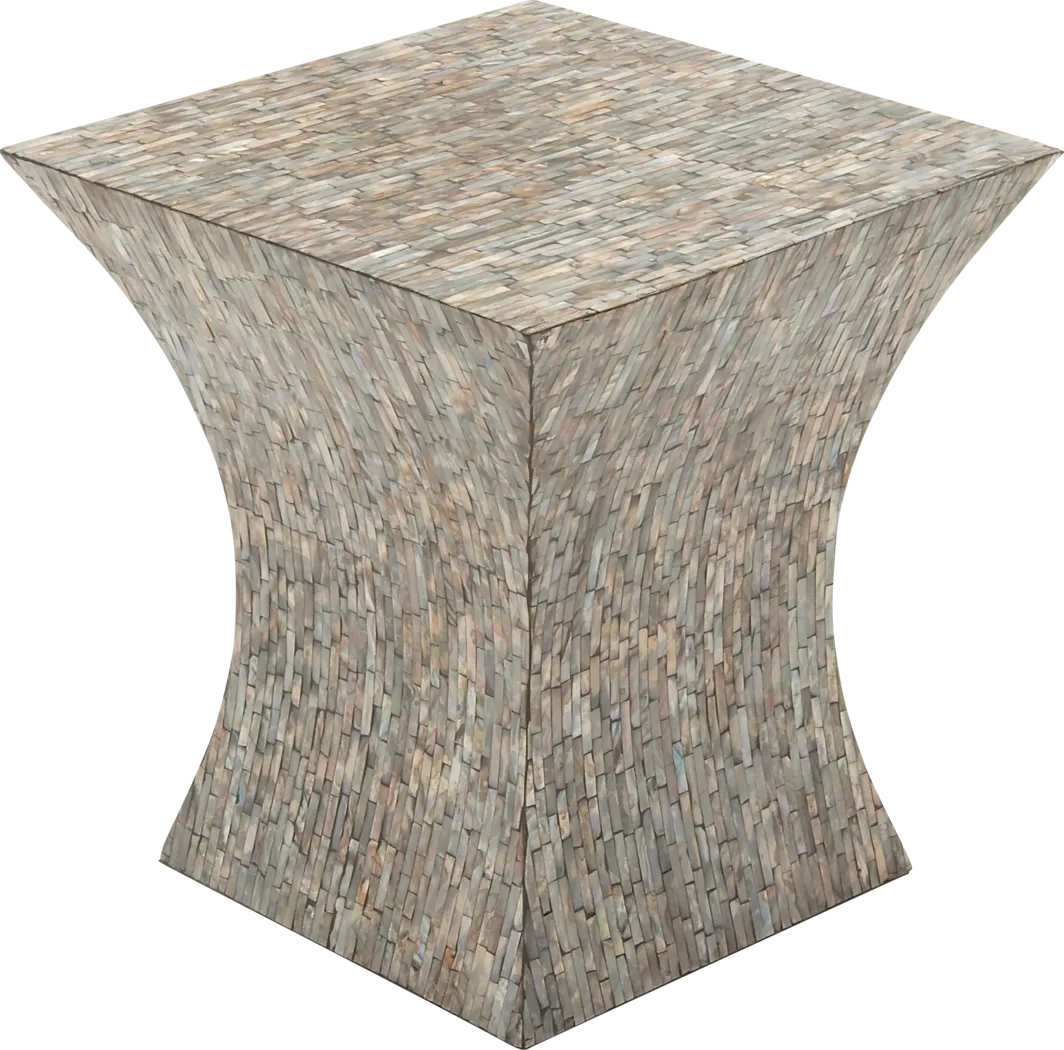 Carria Gray Accent Table - Thumbnail - Image 1