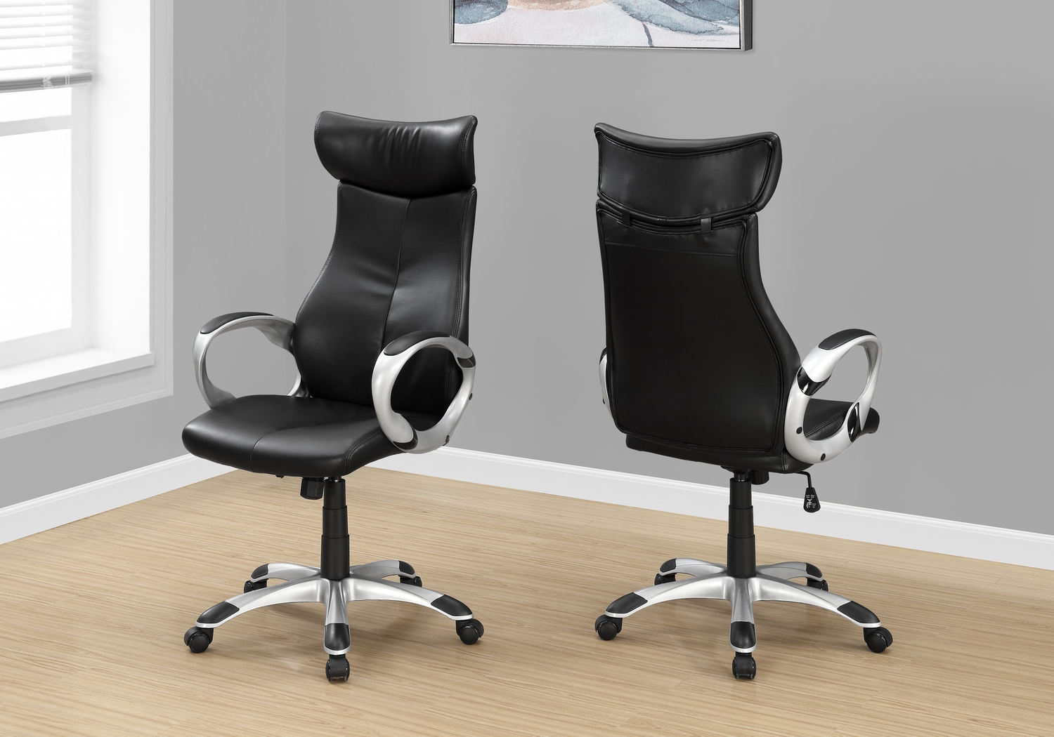 Carriagewood Black Desk Chair - Thumbnail - Image 3