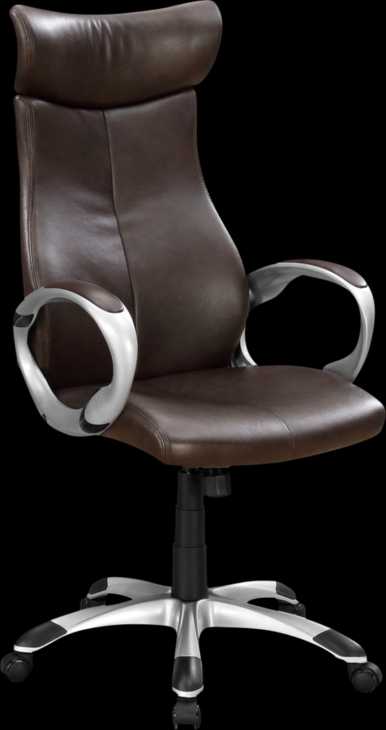 Carriagewood Brown Desk Chair - Thumbnail - Image 1