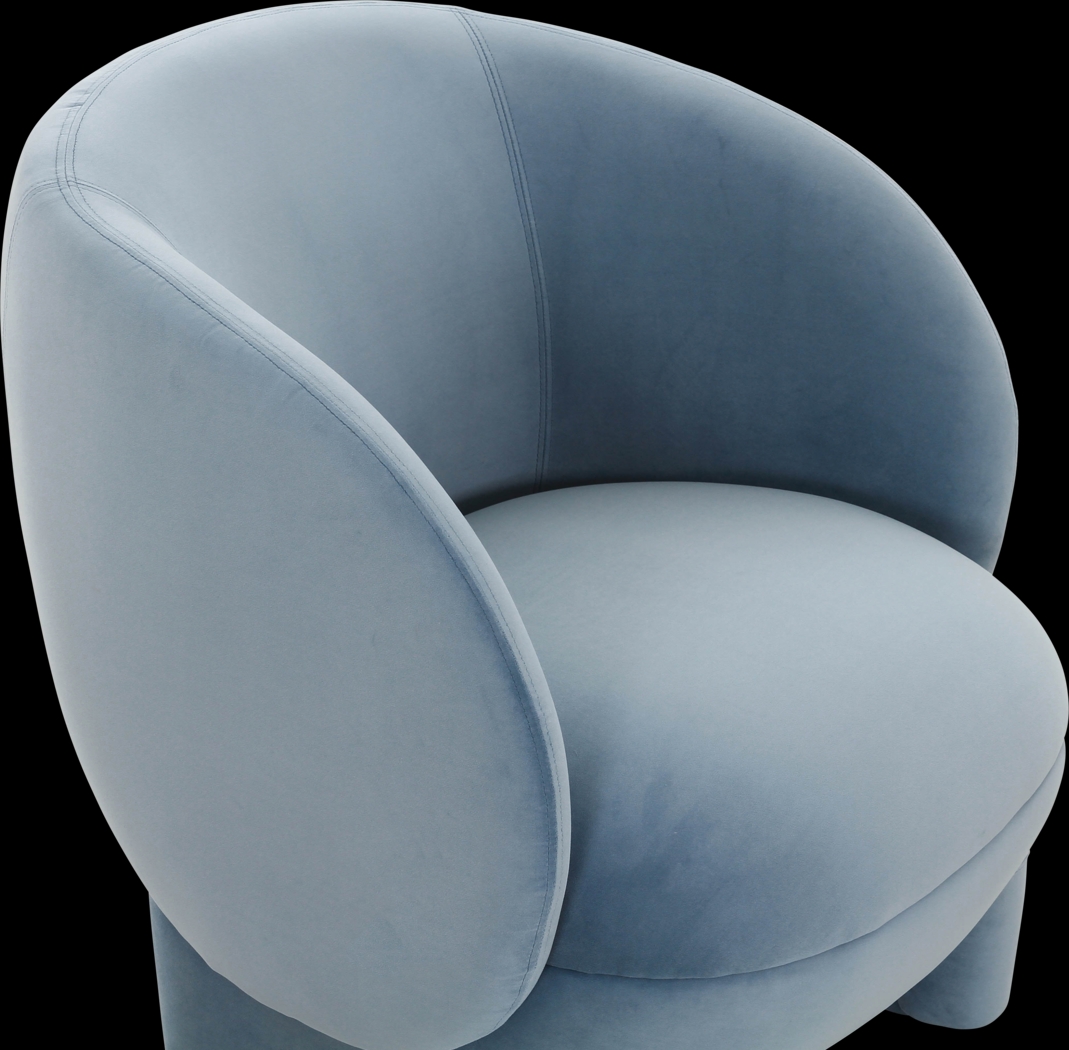 Carriger Blue Accent Chair - Thumbnail - Image 5