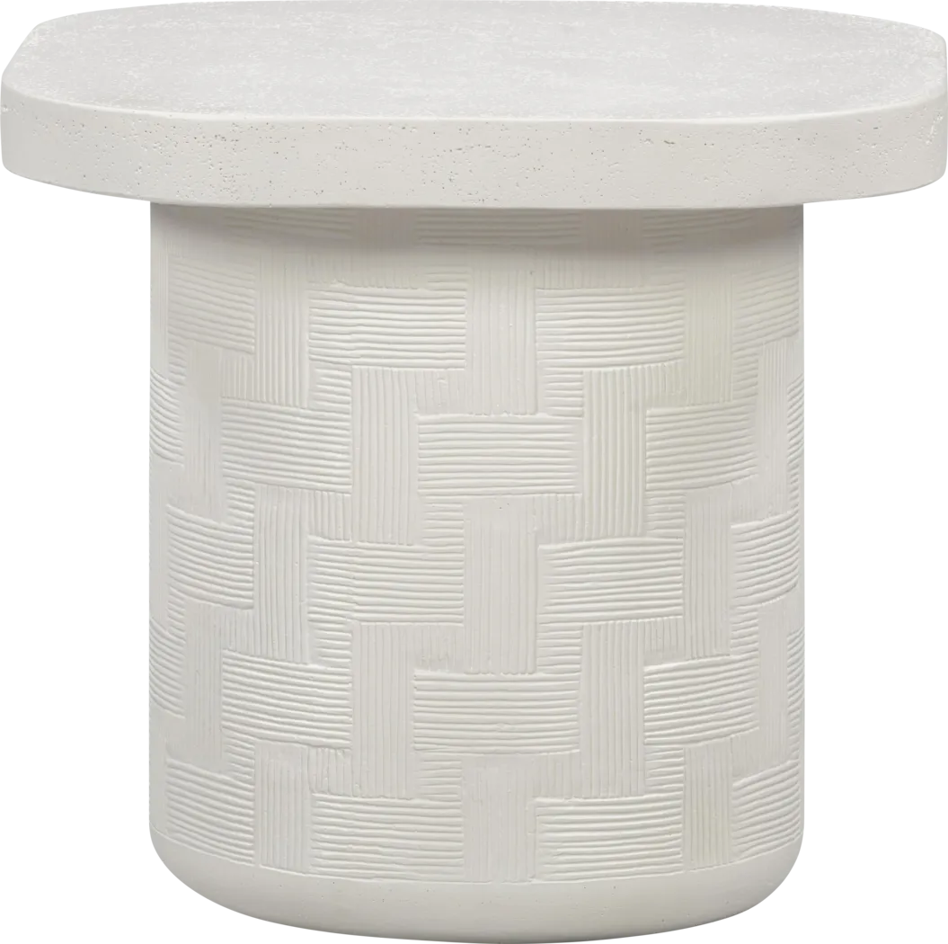 Carrina Off-White End Table - Thumbnail - Image 5