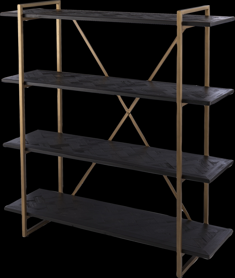 Carrisbrook Black Bookcase - Thumbnail - Image 1