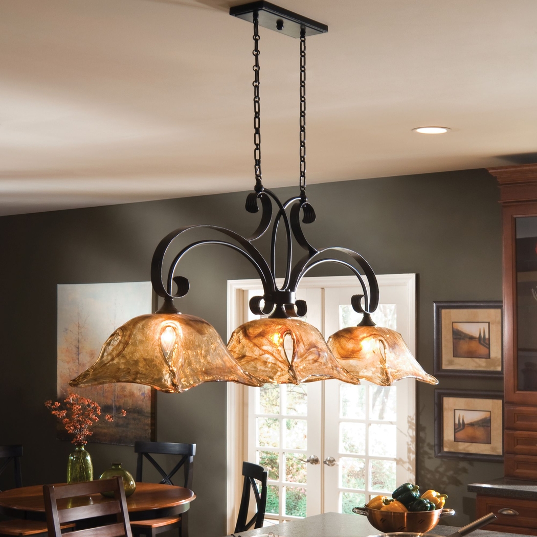 Carroll Brook Bronze Chandelier - Thumbnail - Image 2