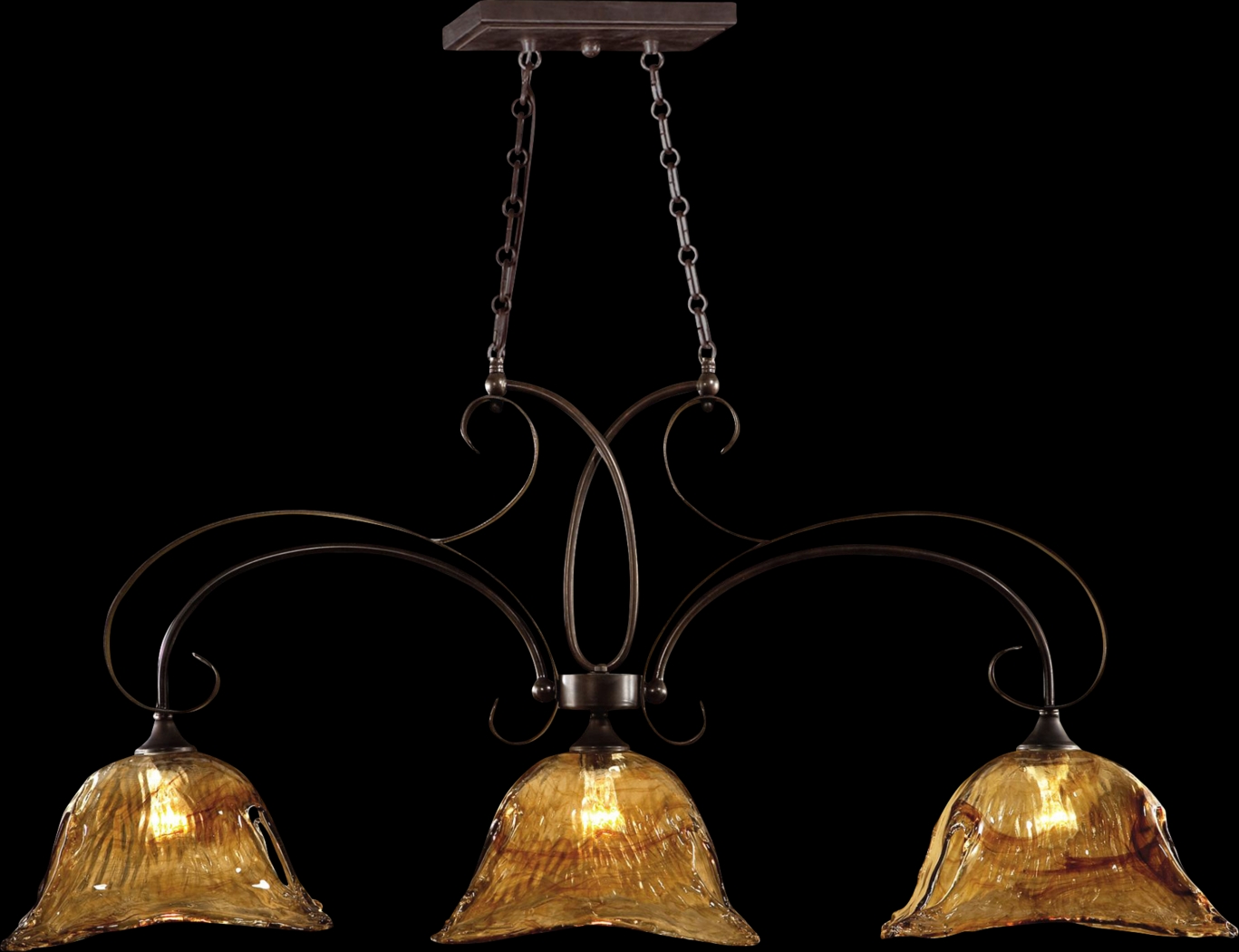Carroll Brook Bronze Chandelier - Thumbnail - Image 1