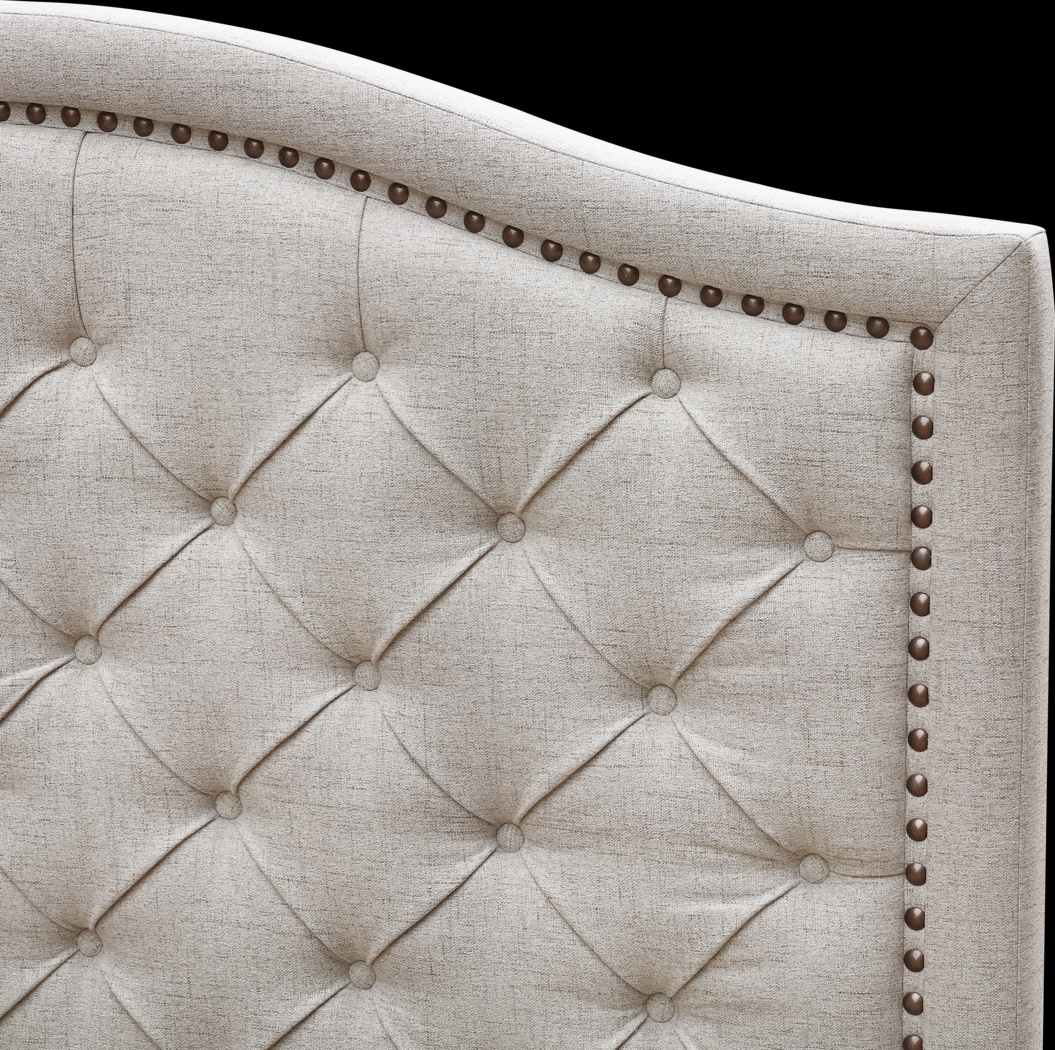 Carrollview Beige King Bed - Thumbnail - Image 6