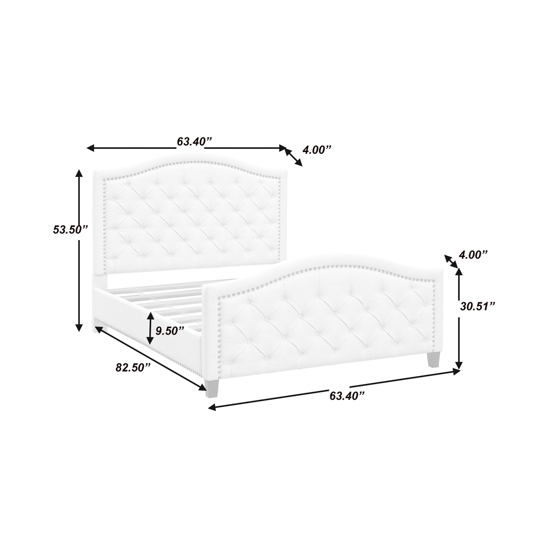 Carrollview Beige Queen Bed - Thumbnail - Image 8
