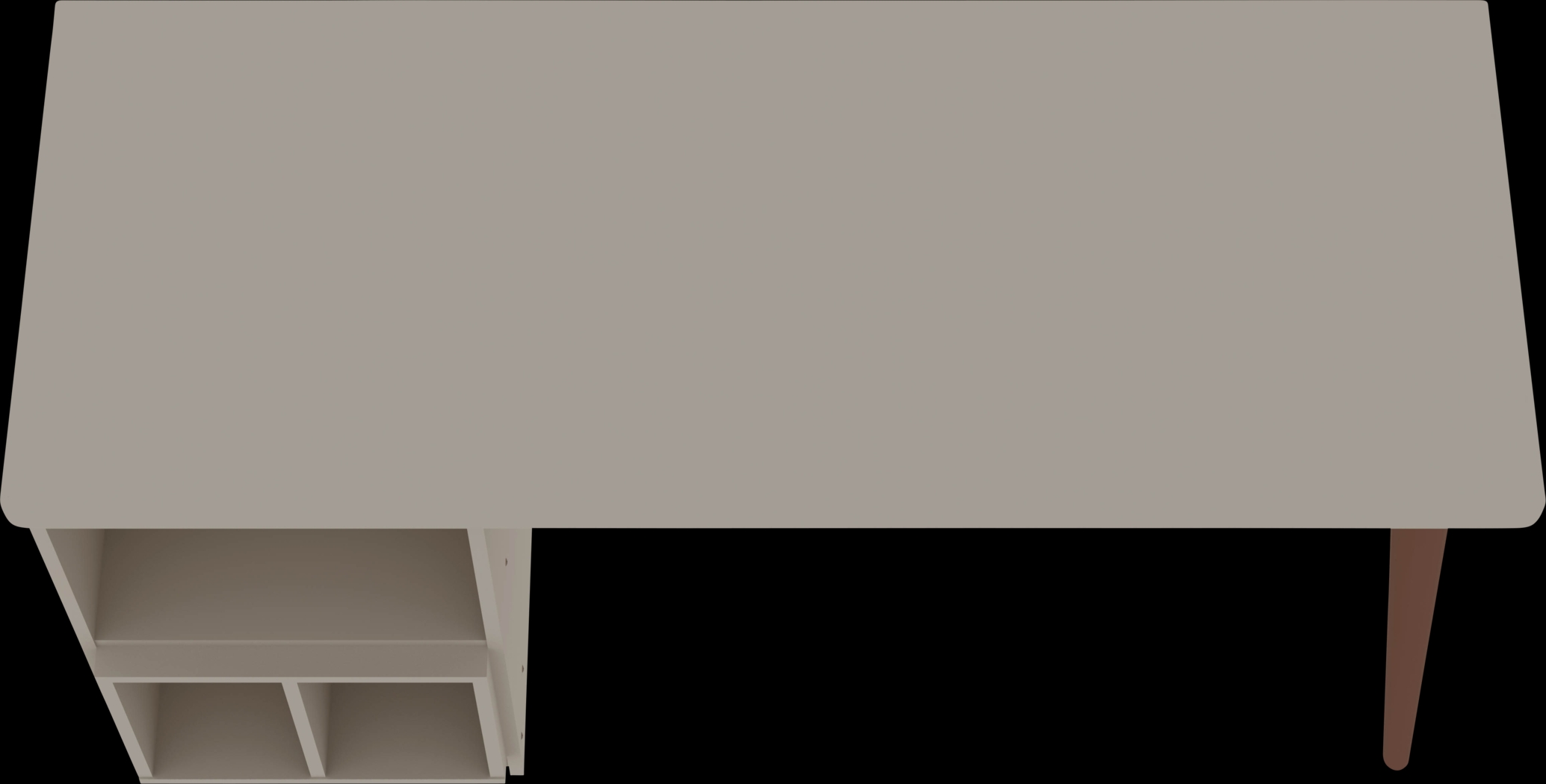 Carrondale Beige Desk - Thumbnail - Image 4