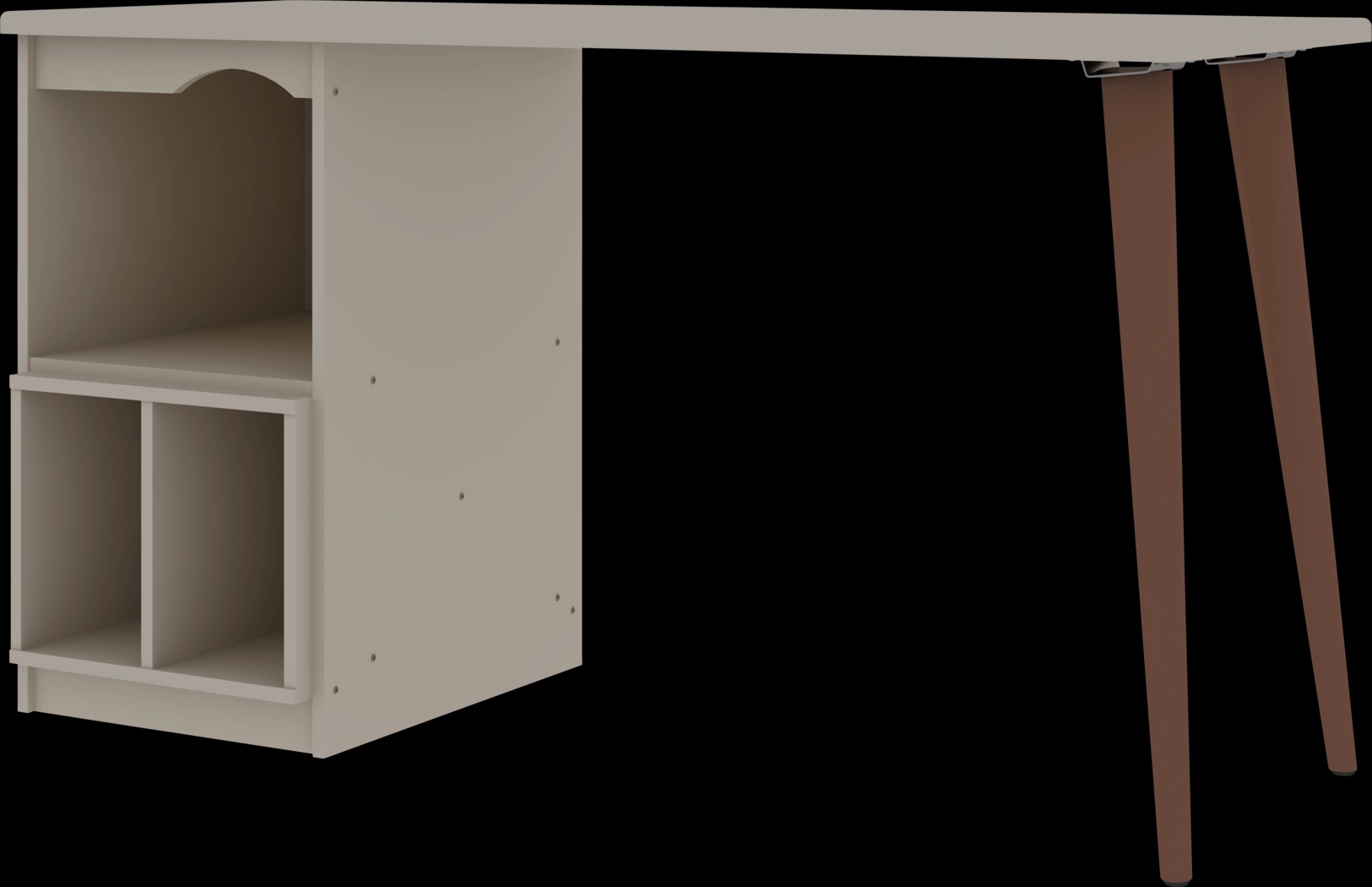 Carrondale Beige Desk - Thumbnail - Image 1