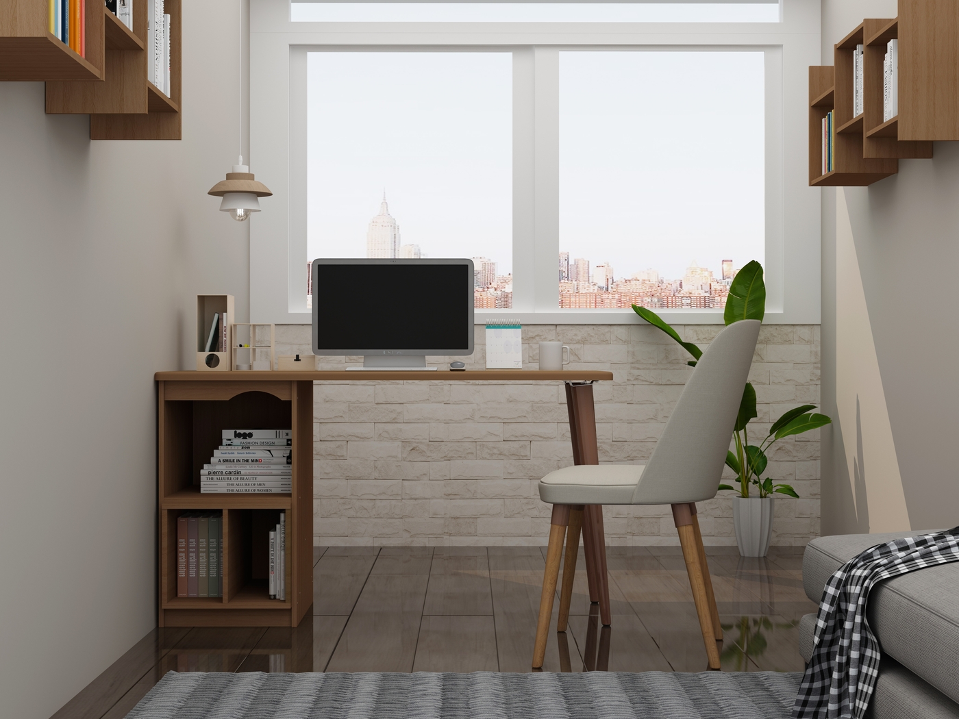 Carrondale Maple Desk - Thumbnail - Image 9