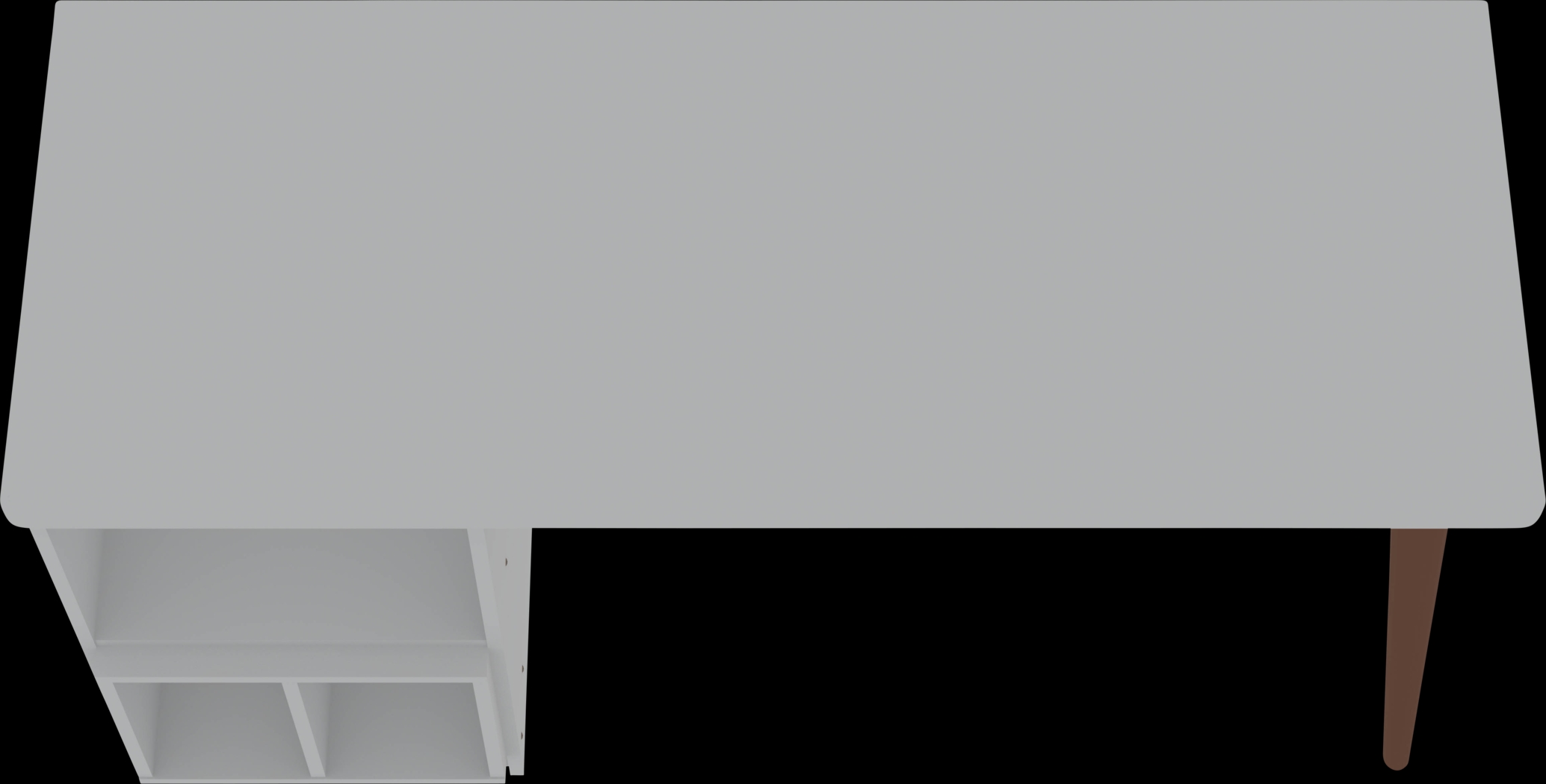 Carrondale White Desk - Thumbnail - Image 4